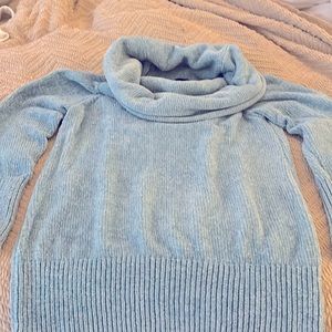 White House Black Market chenille cowl neck sweater